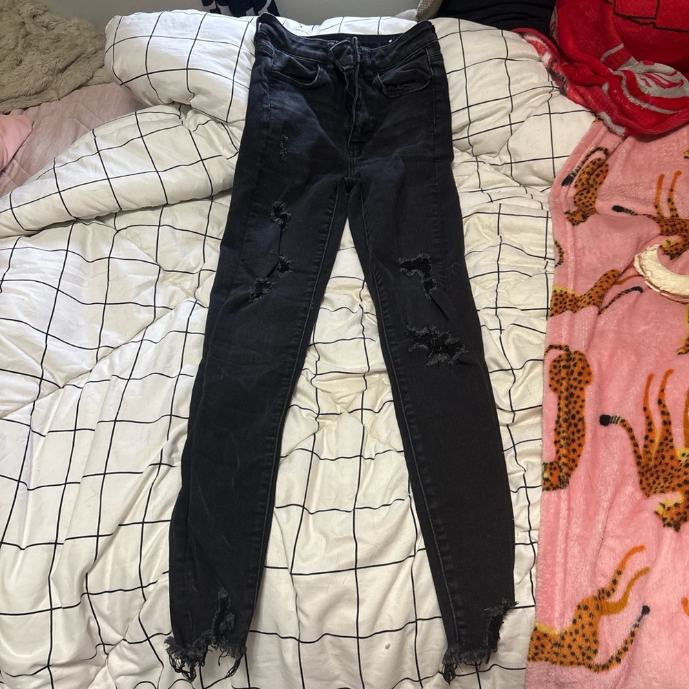 Black American Eagle Women's Jeans